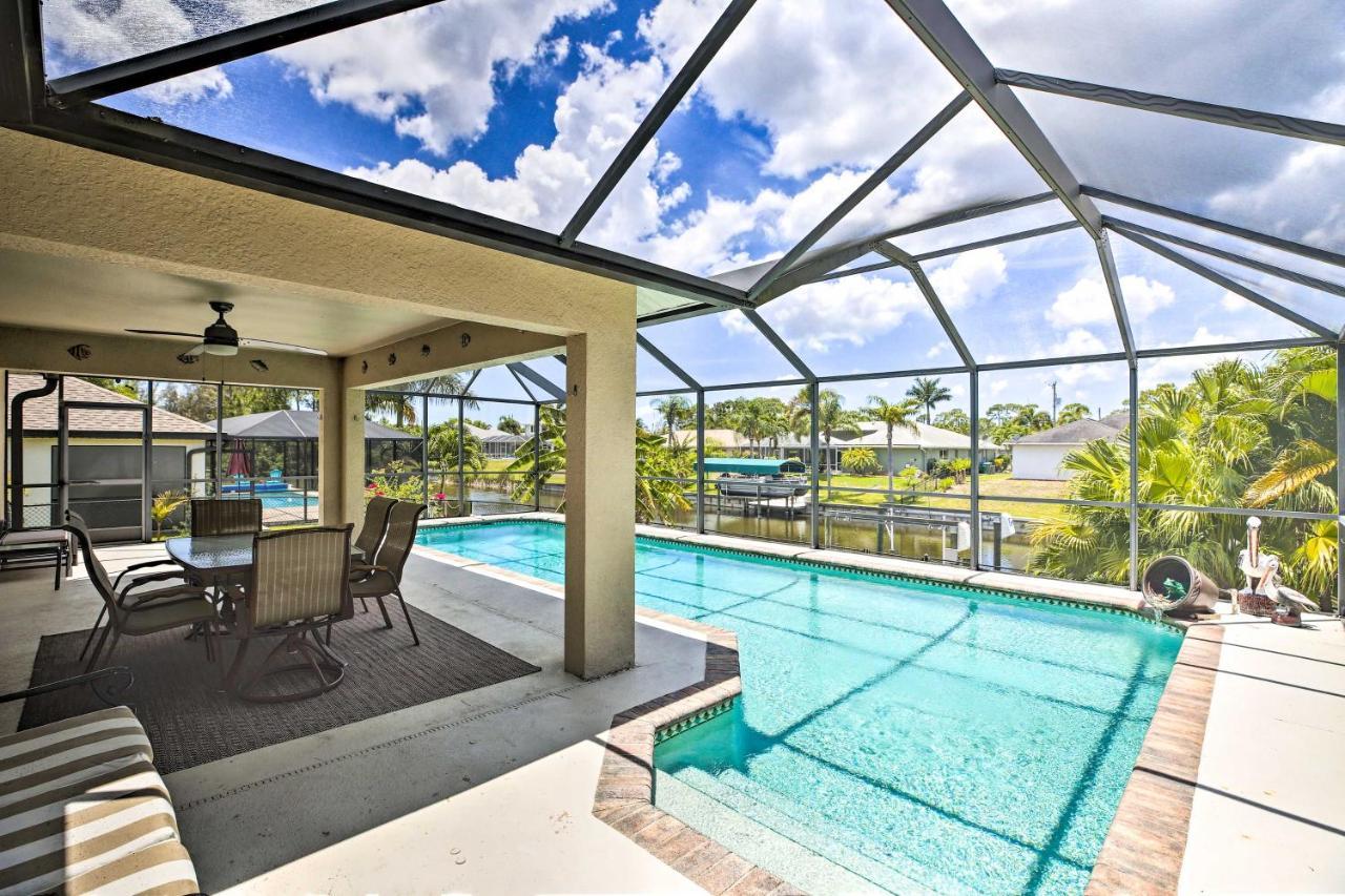 Cape Coral Canalfront Home With Pool And Dock Exteriér fotografie