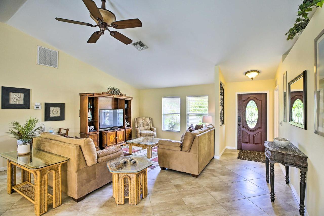 Cape Coral Canalfront Home With Pool And Dock Exteriér fotografie