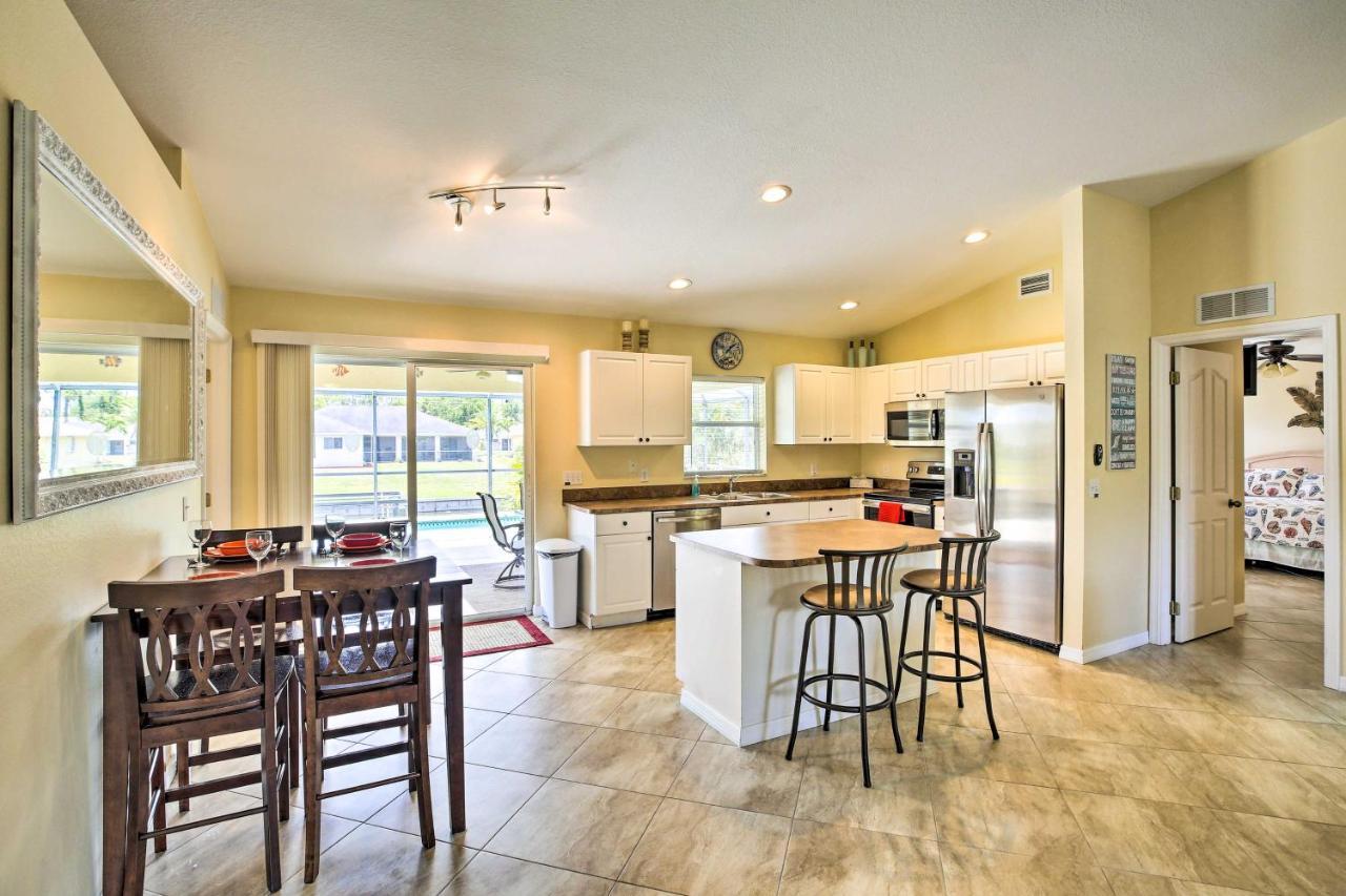 Cape Coral Canalfront Home With Pool And Dock Exteriér fotografie