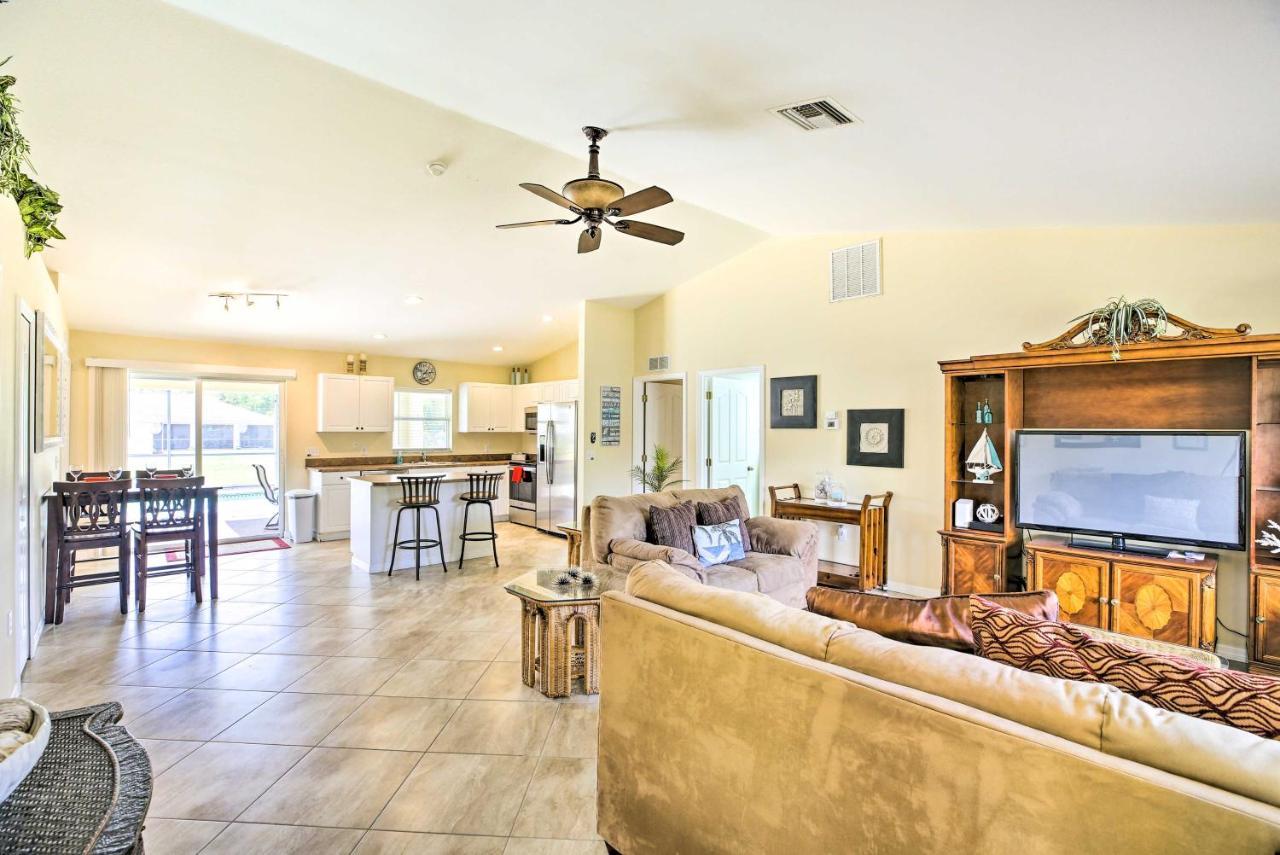 Cape Coral Canalfront Home With Pool And Dock Exteriér fotografie