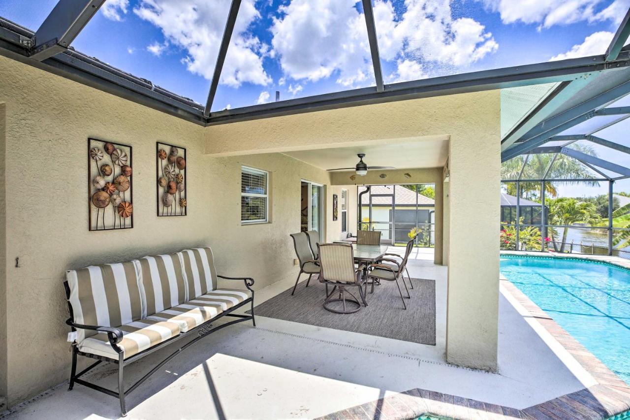 Cape Coral Canalfront Home With Pool And Dock Exteriér fotografie