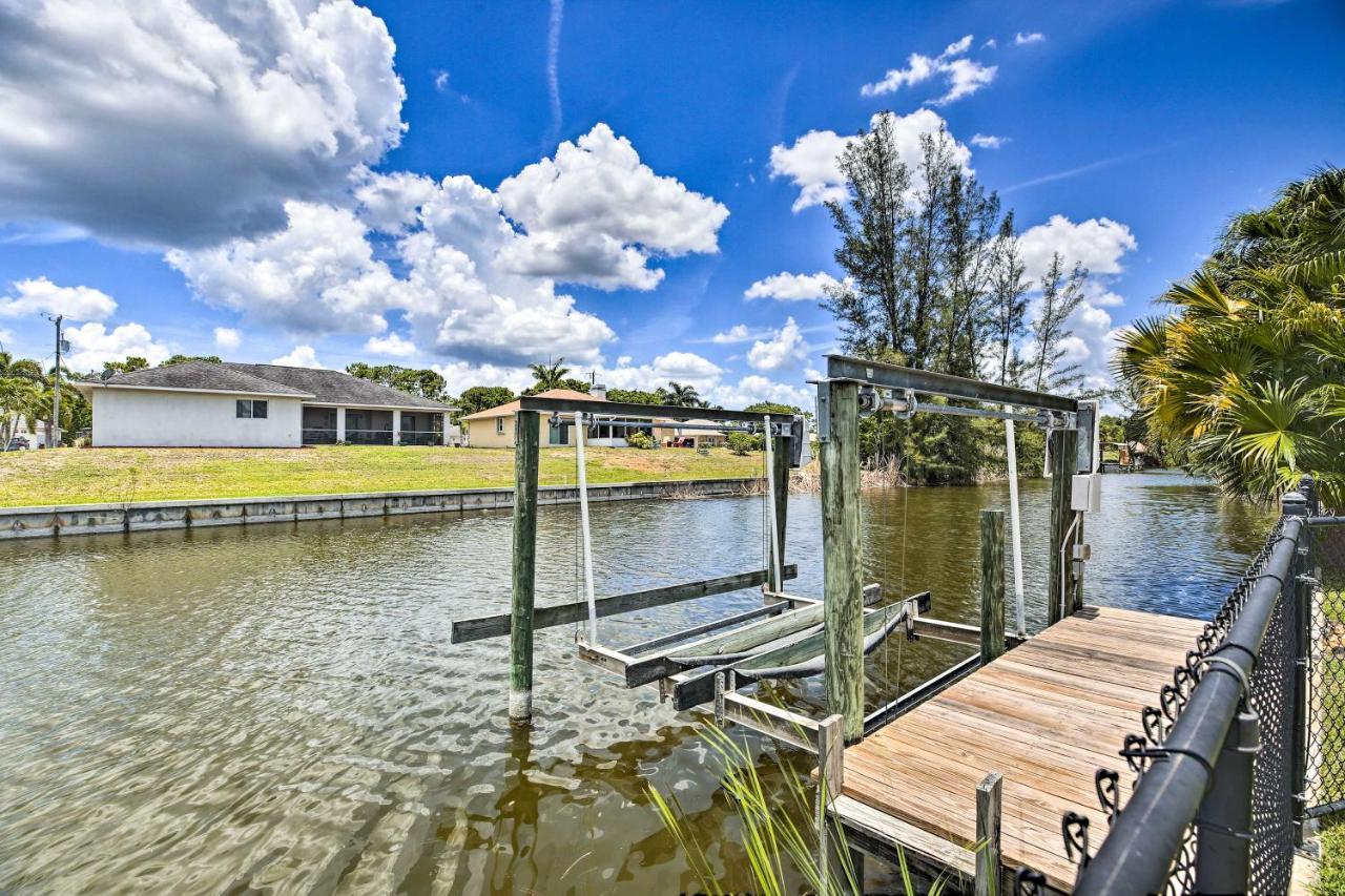 Cape Coral Canalfront Home With Pool And Dock Exteriér fotografie